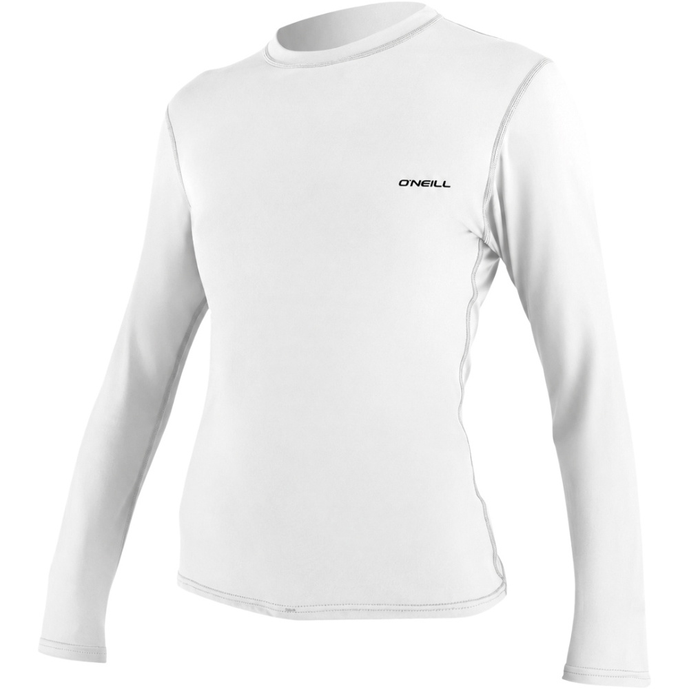 2026 O'Neill Womens Basic Skins Long Sleeve Sun Shirt 5720 - White